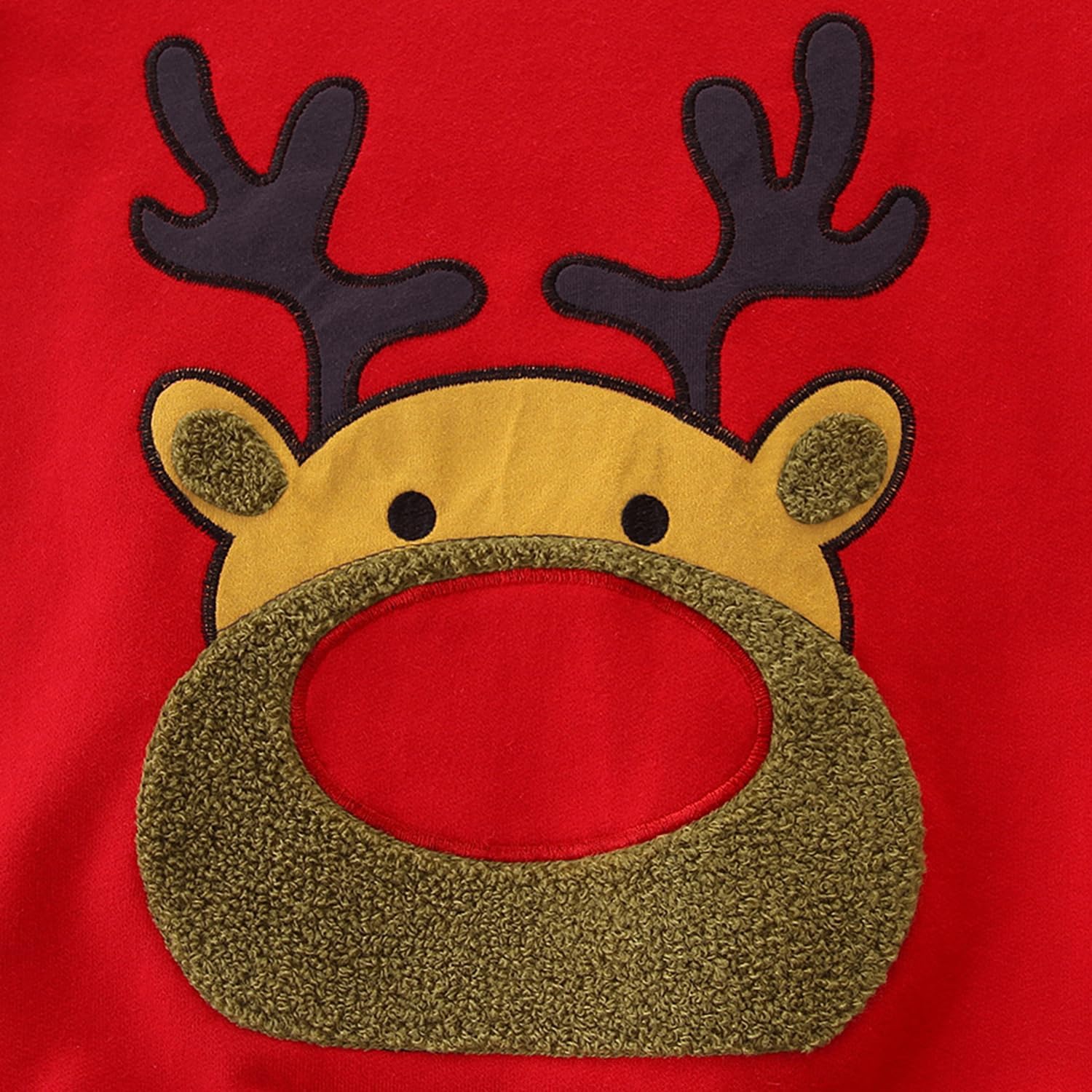 Toddler Boys Girls Christmas Sweatshirt Ugly Sweater Kids Reindeer Pullover Long Sleeve Unisex Xmas Shirt Tops 1-7T - Image 4