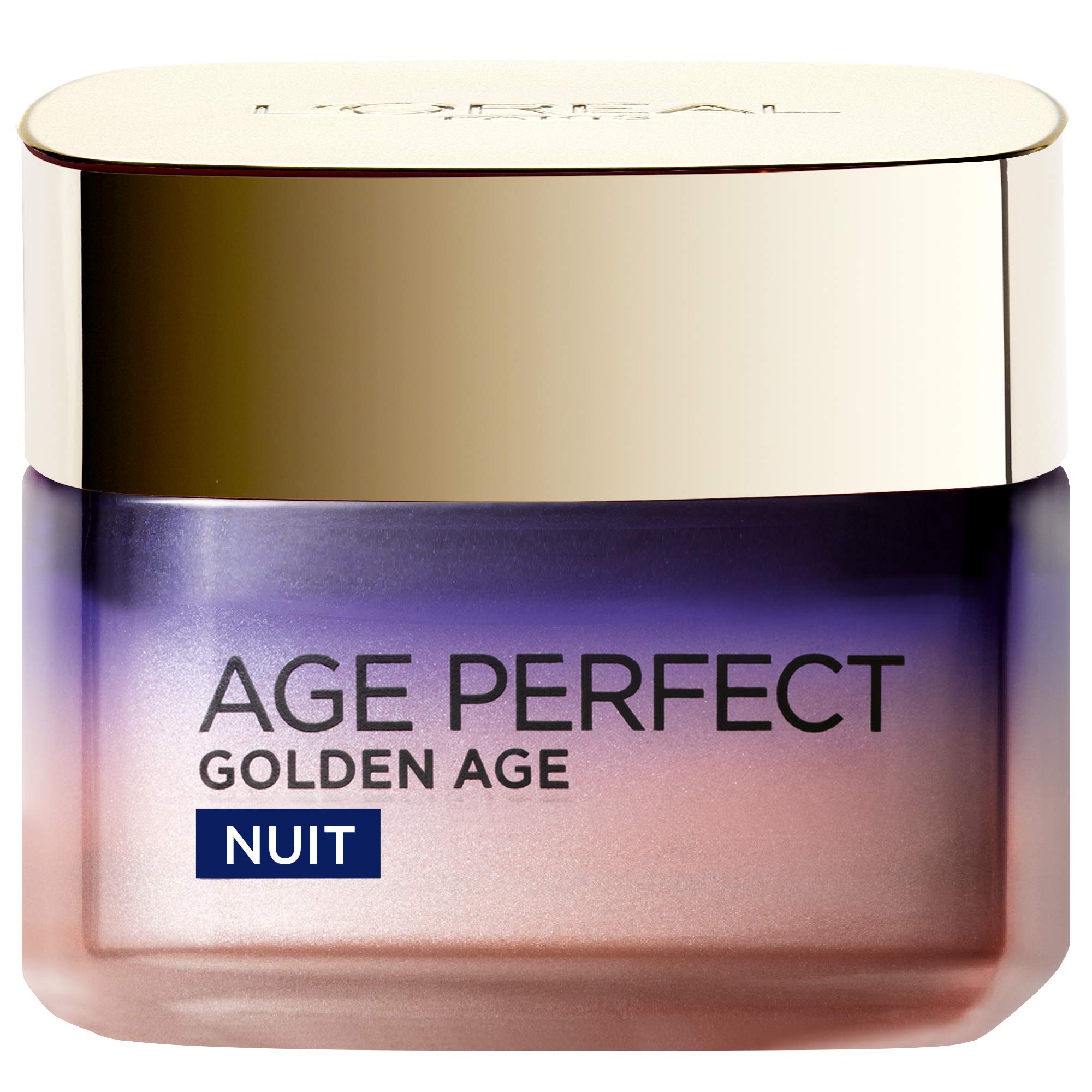 L'Oréal Paris - Age Perfect - Golden Age - Soin Nuit Re-Fortifiant - Anti-Relâchement & Eclat - Peaux Matures - 50 mL