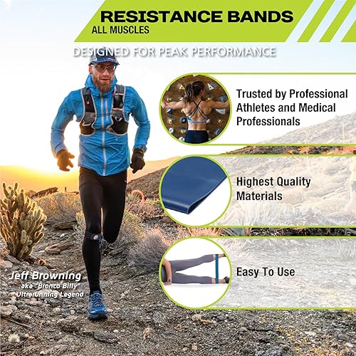 Miniatura 2 de Pro-Tec Athletics Bandas de resistencia, banda de ultra resistencia, bandas de ejercicio para fortalecimiento y entrenamiento de flexibilidad
