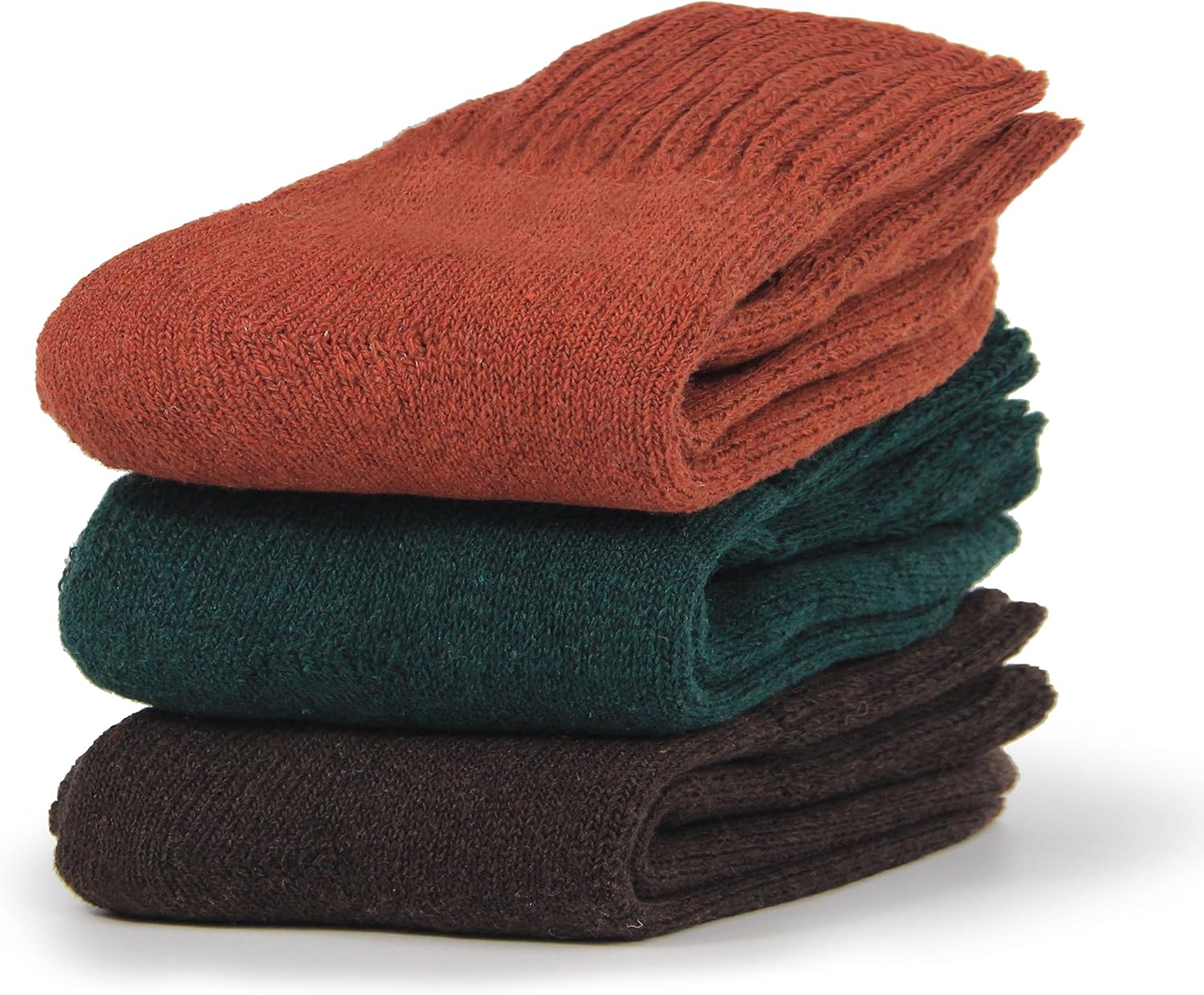 BenSorts Women's Winter Boots Socks Thick Warm Cozy Crew Socks Solid Color Gifts - Image 3