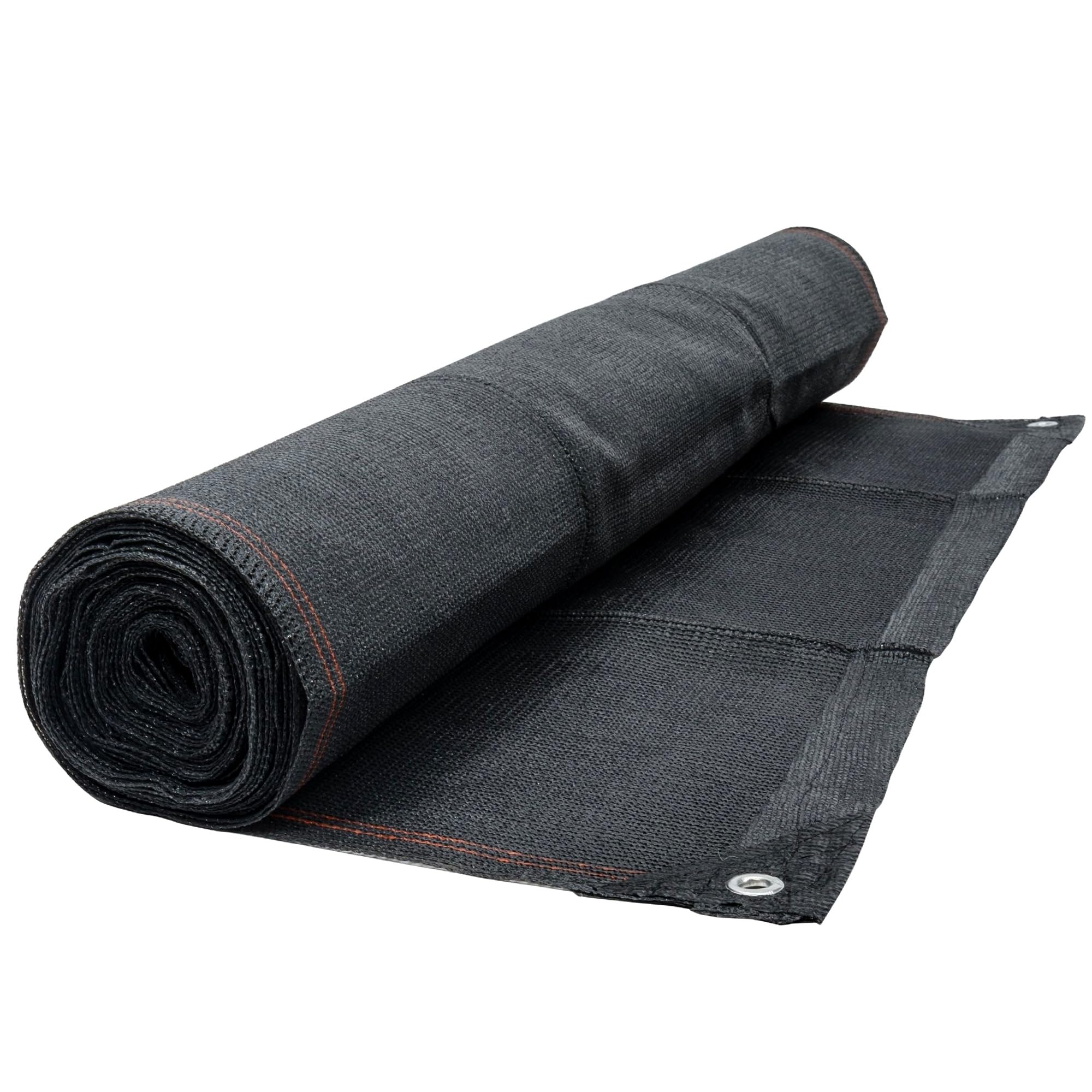 WERKA PRO, Brise Vue Renforcé en Polyéthylène 300g/m², Haute Opacité 95%, Installation Facile avec Œillets en Aluminium, Idéal pour Jardin et Terrasse, Gris Anthracite 1,20 x 10m