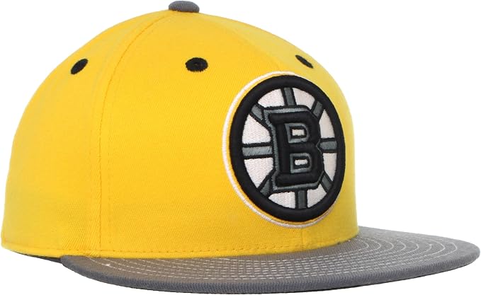 NHL Boston Bruins Flat Visor Flex Fit 