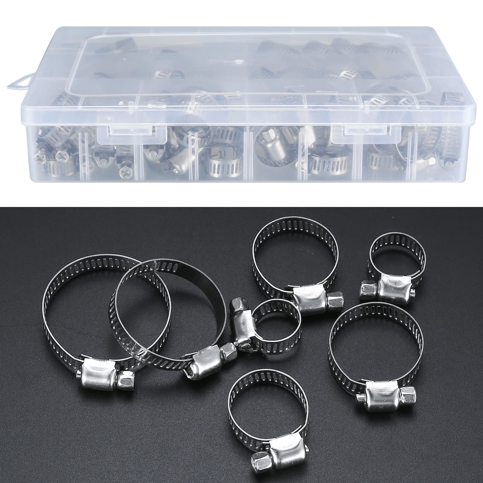 60 Abrazaderas De Tubo PPR De 25 Mm - Sujeción Para Tuberías De Cocina, Jardín O Piscina, Color Blanco
