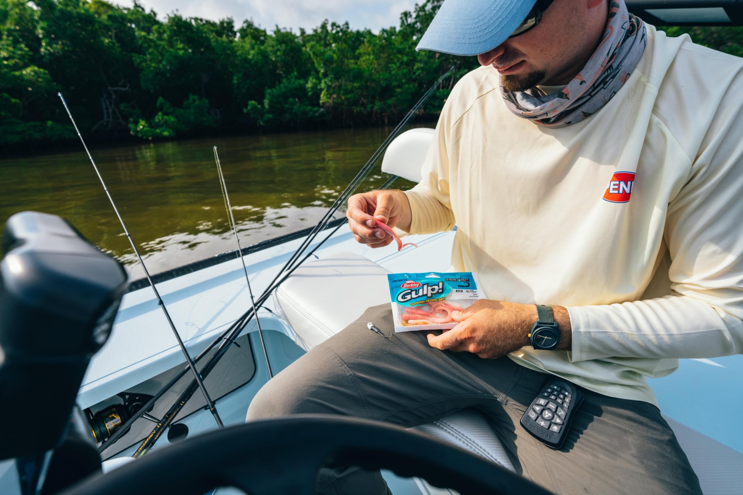 Amazon | Berkley Gulp Grub 5インチ ソフトプラスチック 海水カーリー