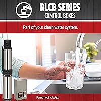 Vista 4 de Red Lion RLCB05-115 1/2-HP Caja de control VMC de 115 voltios para bomba de pozo, gris, 640188