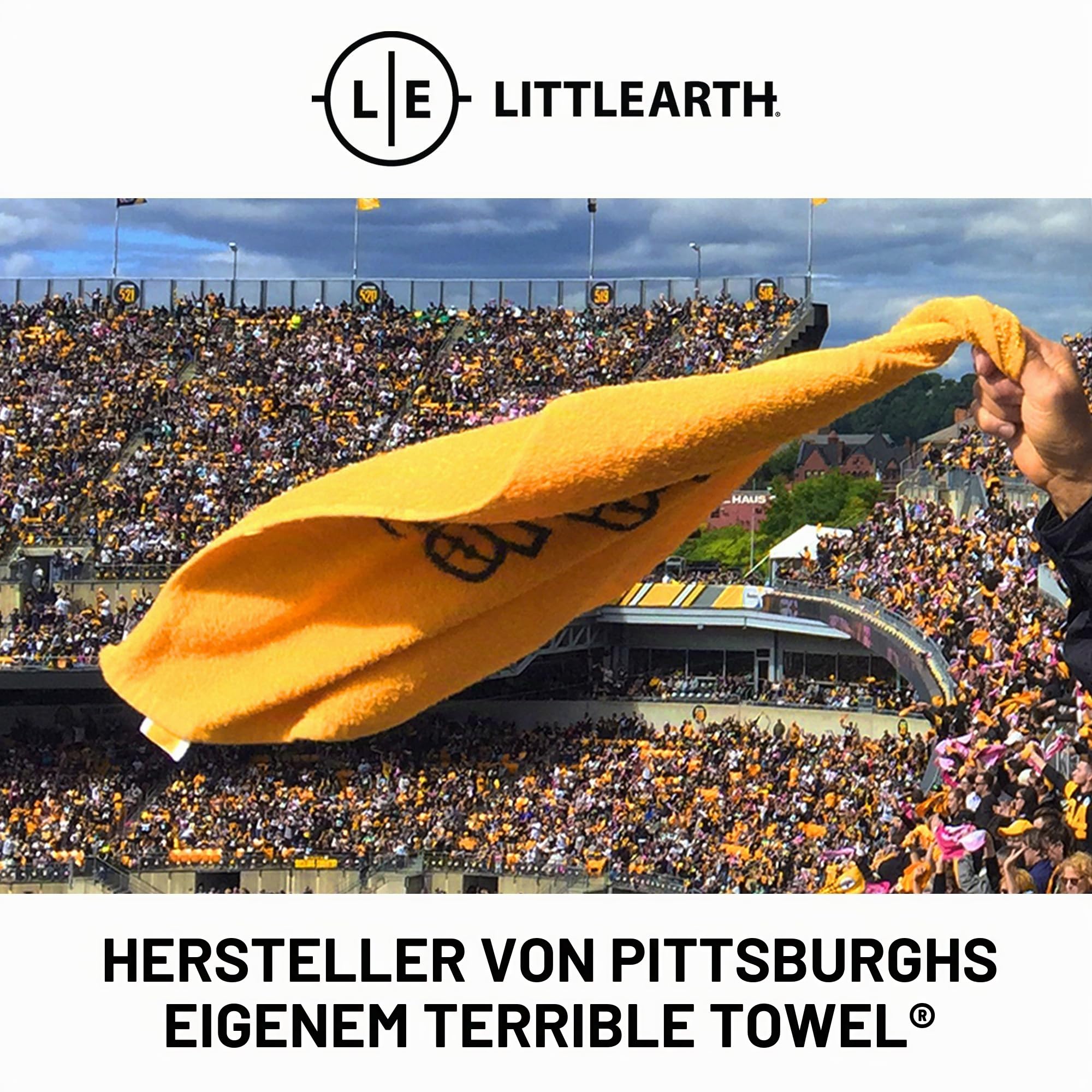 Littlearth Klassisches Gold Terrible Handtuch