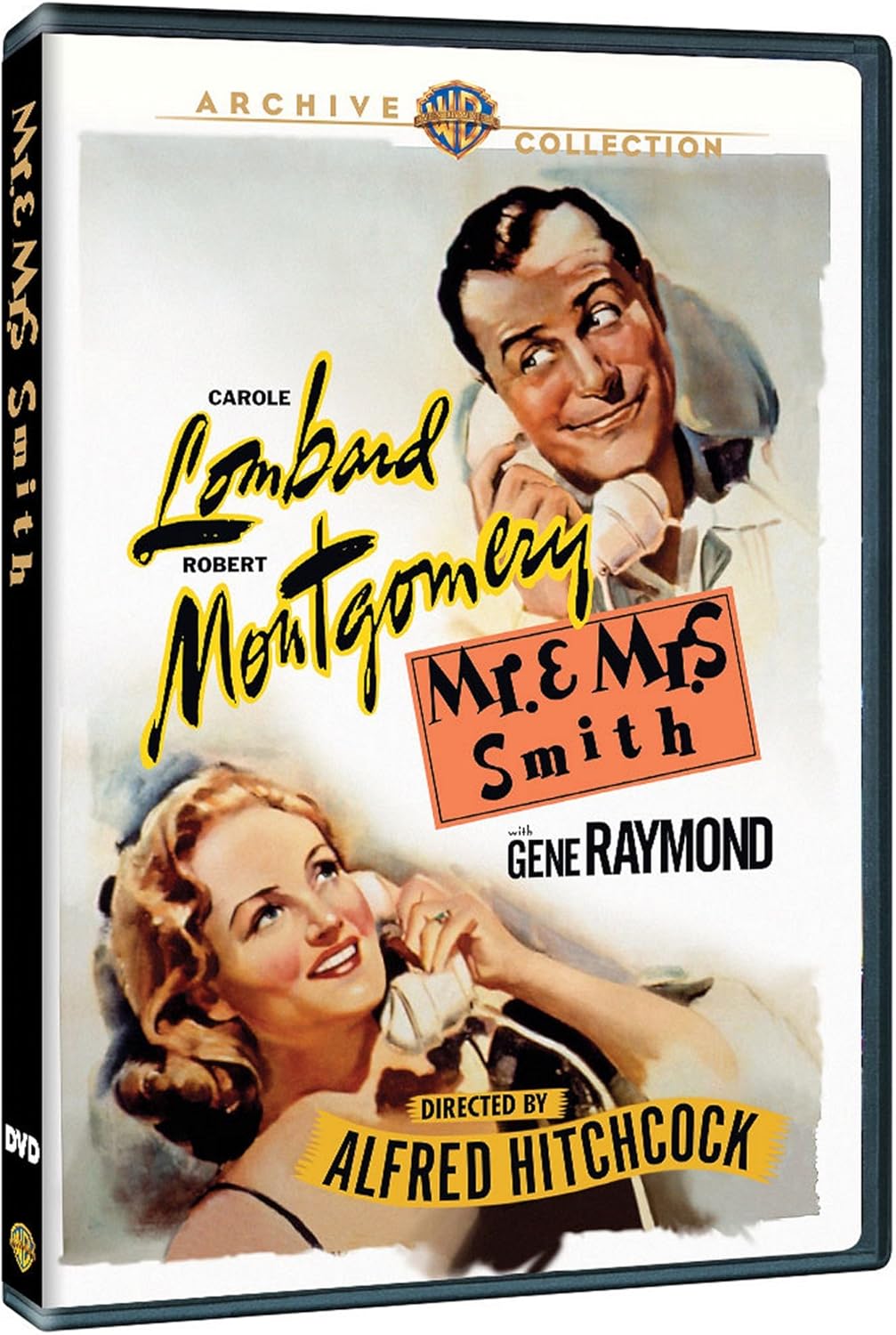 Mr. & Mrs. Smith (1941, dir. Alfred Hitchcock) US Warner Bros. DVD