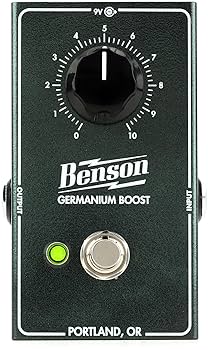 Amazon.com: Benson Amps Germanium Boost Pedal
