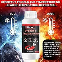 Vista 5 de Revestimiento de goma de inmersión para herramientas de 5.1 fl oz, inmersión de goma para herramientas, impermeable, revestimiento protector