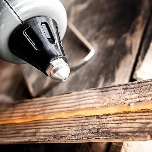 Vista 10 de AdTech Pistola de pegamento termofusible de alto rendimiento de tamaño completo de fuerza industrial, pistola de pegamento caliente de grado