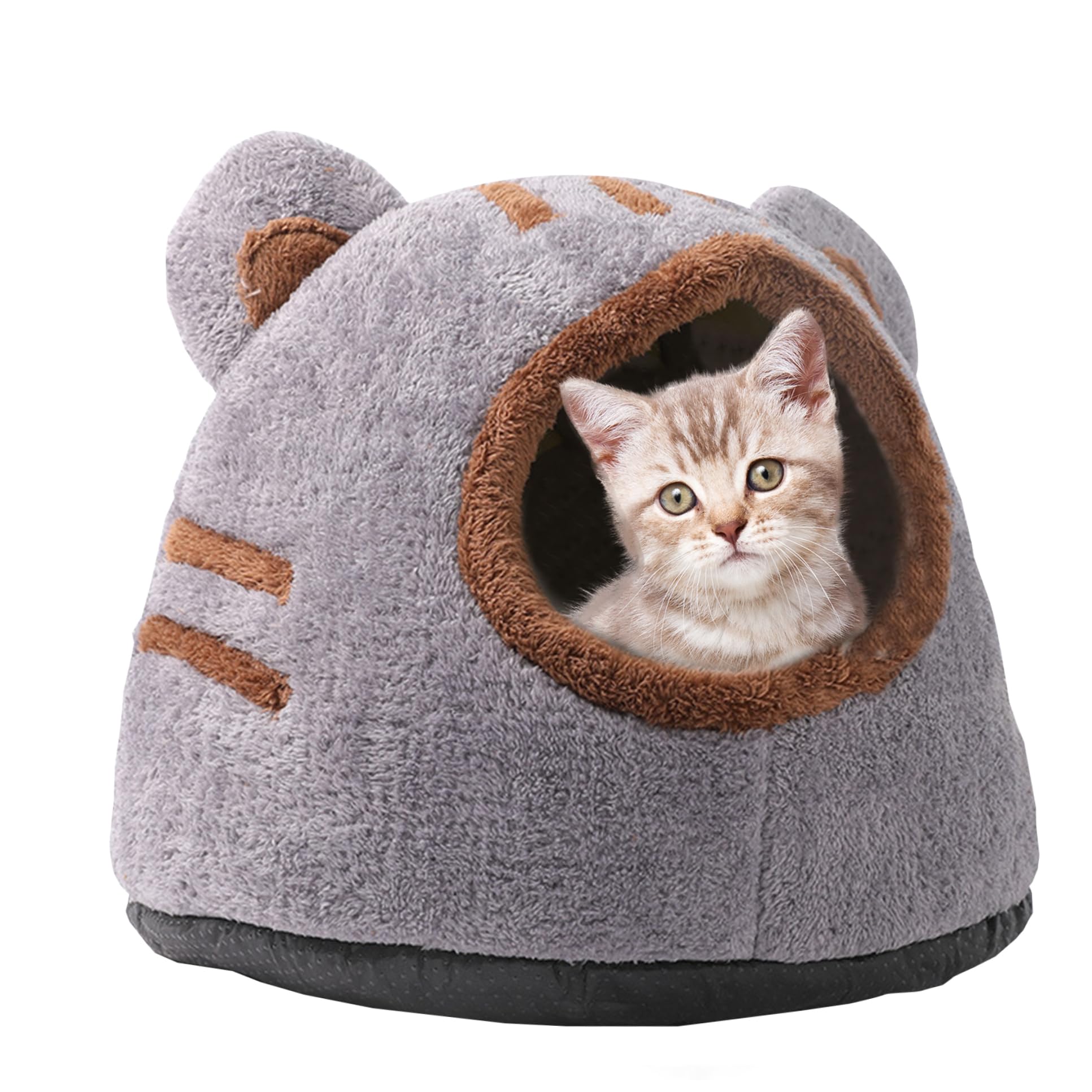 Lit de Chat, Grotte de lit de Chat, Lits de Chats pour Chats intérieurs, Grotte de Chat, Chat Igloo, Maison de Chat, lit de Chaton