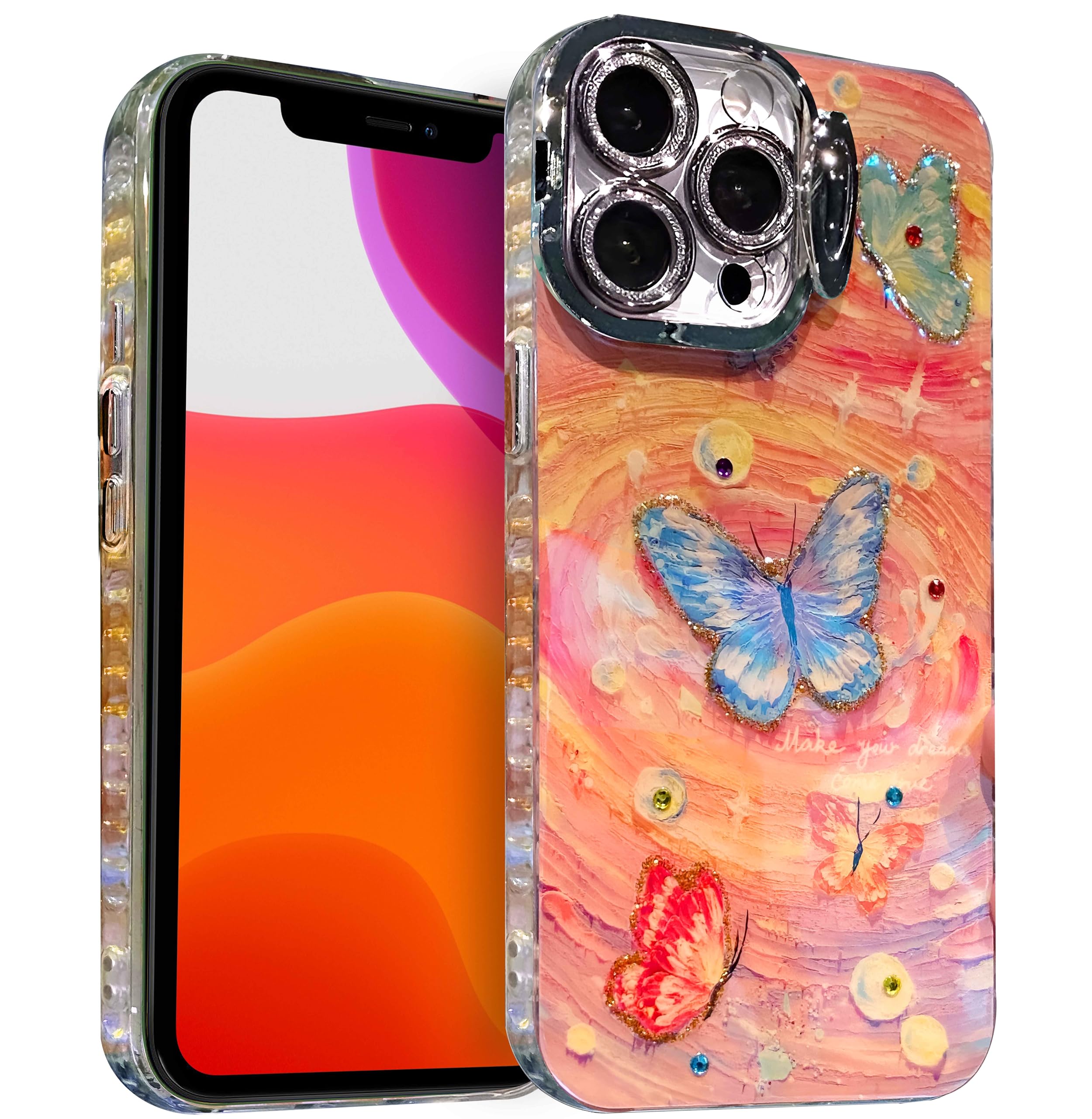 Coque antichoc iPhone 13 Pro avec béquille protégeant des chutes et bris d'écran - 8