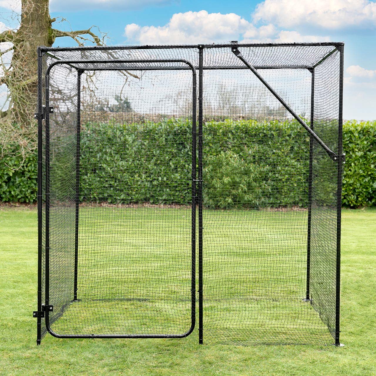 Harrier Fruit & Vegetable Cage - Walk-In Garden Domes | Anti-Bird Cage with Netting | Fruit Cage (2m x 2m, 1x Door Kit)