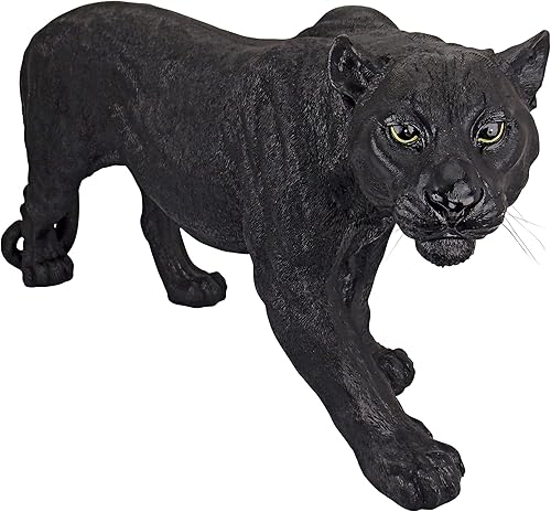 Miniatura 2 de Design Toscano Shadowed Predator Black Panther - Estatua de jardín