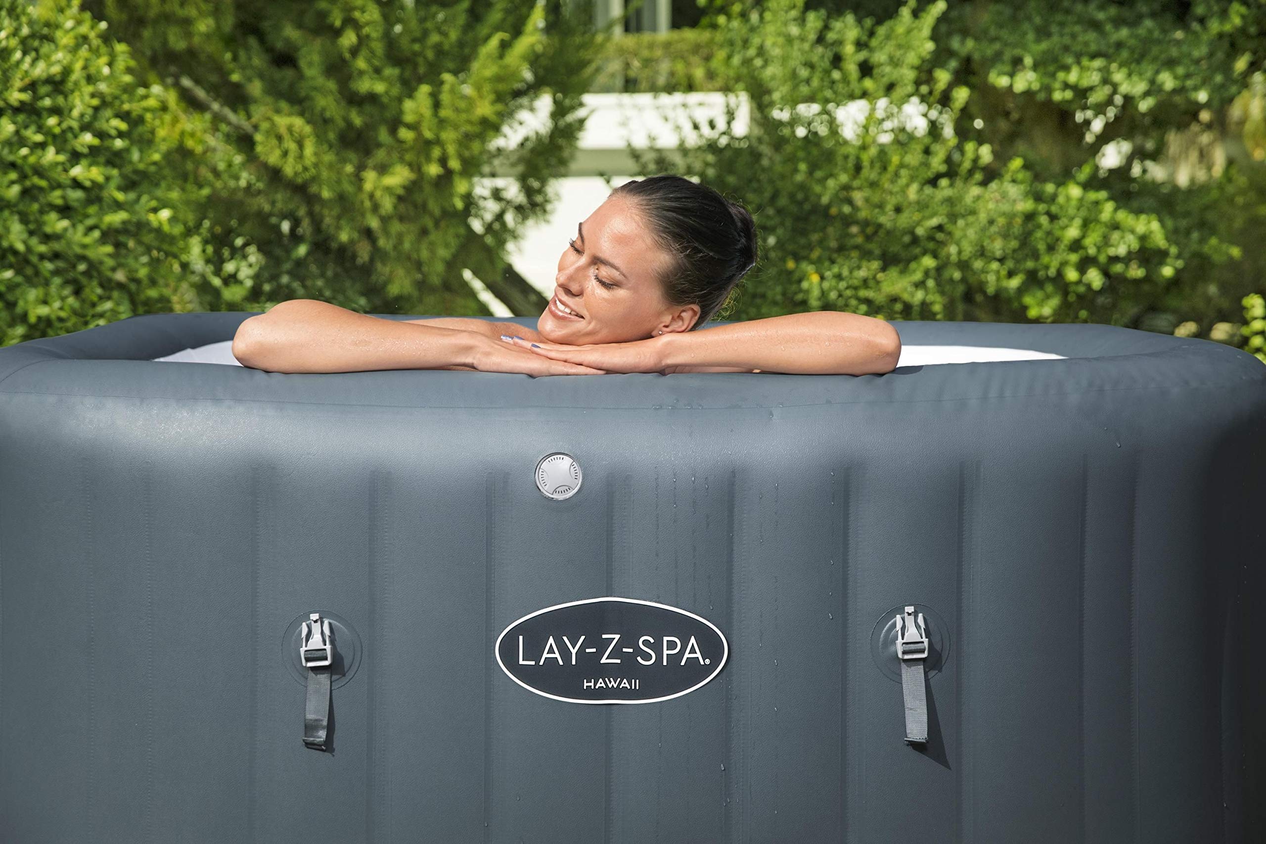 Bestway 60031 Minipiscina idromassaggio gonfiabile Hawaii Lay-Z-Spa HydroJet Pro