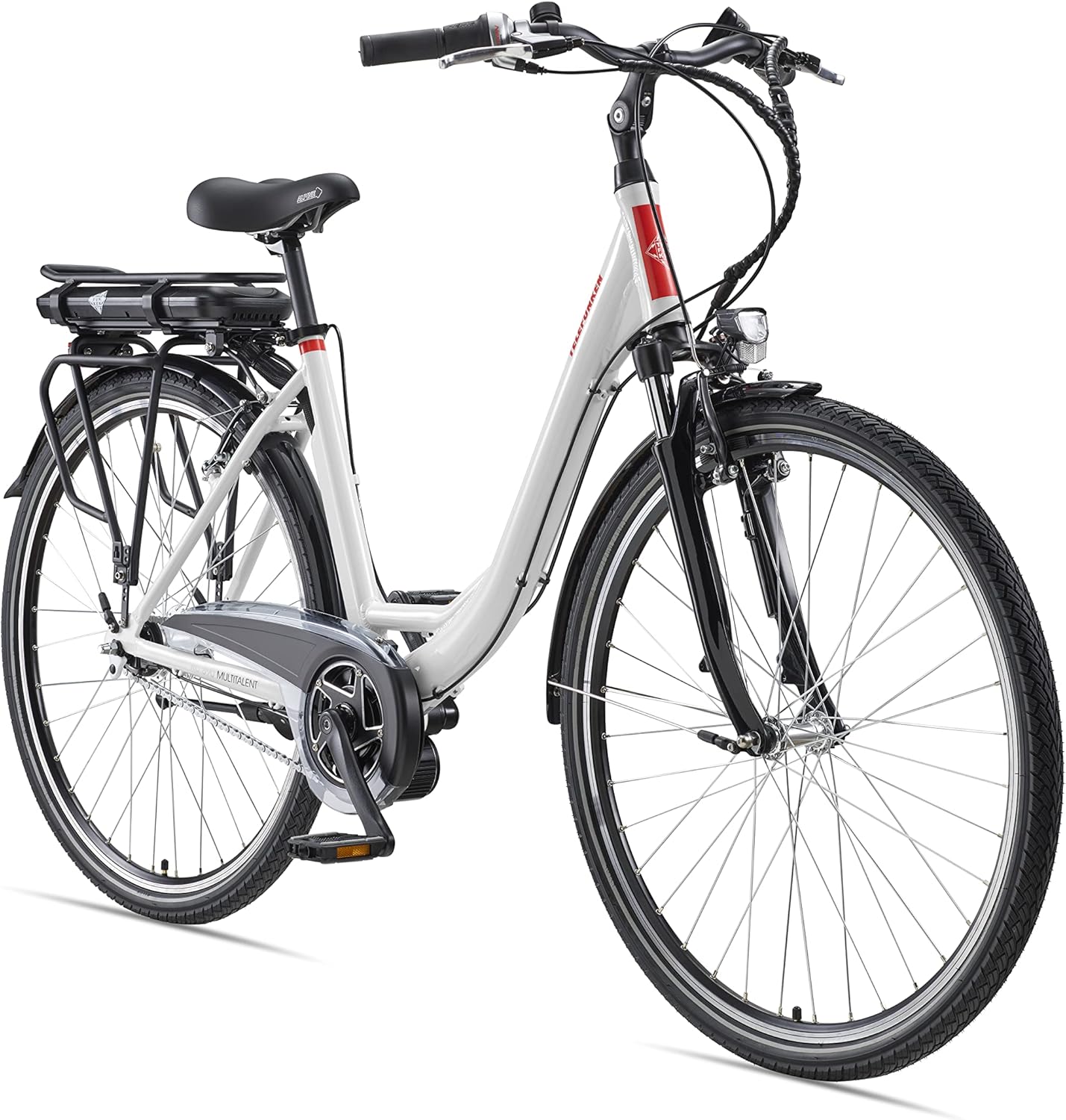Gebrauchte E Bikes Damen 28 Zoll TELEFUNKEN E-Bike Damen 28 Zoll, Elektrofahrrad Alu mit 7-Gang