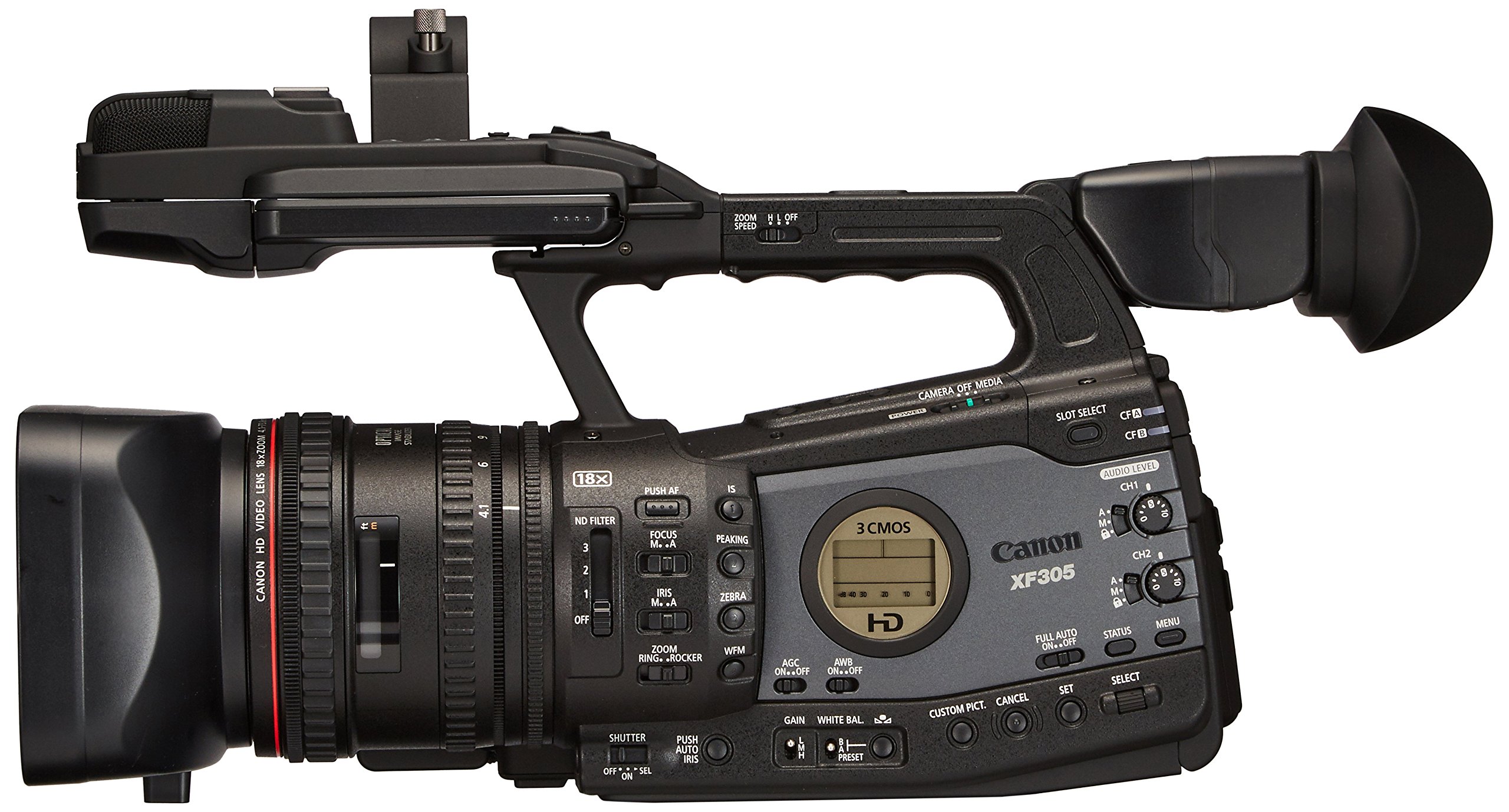 Amazon | Canon 業務用デジタルビデオカメラ XF305 4453B001 | ビデオ 
