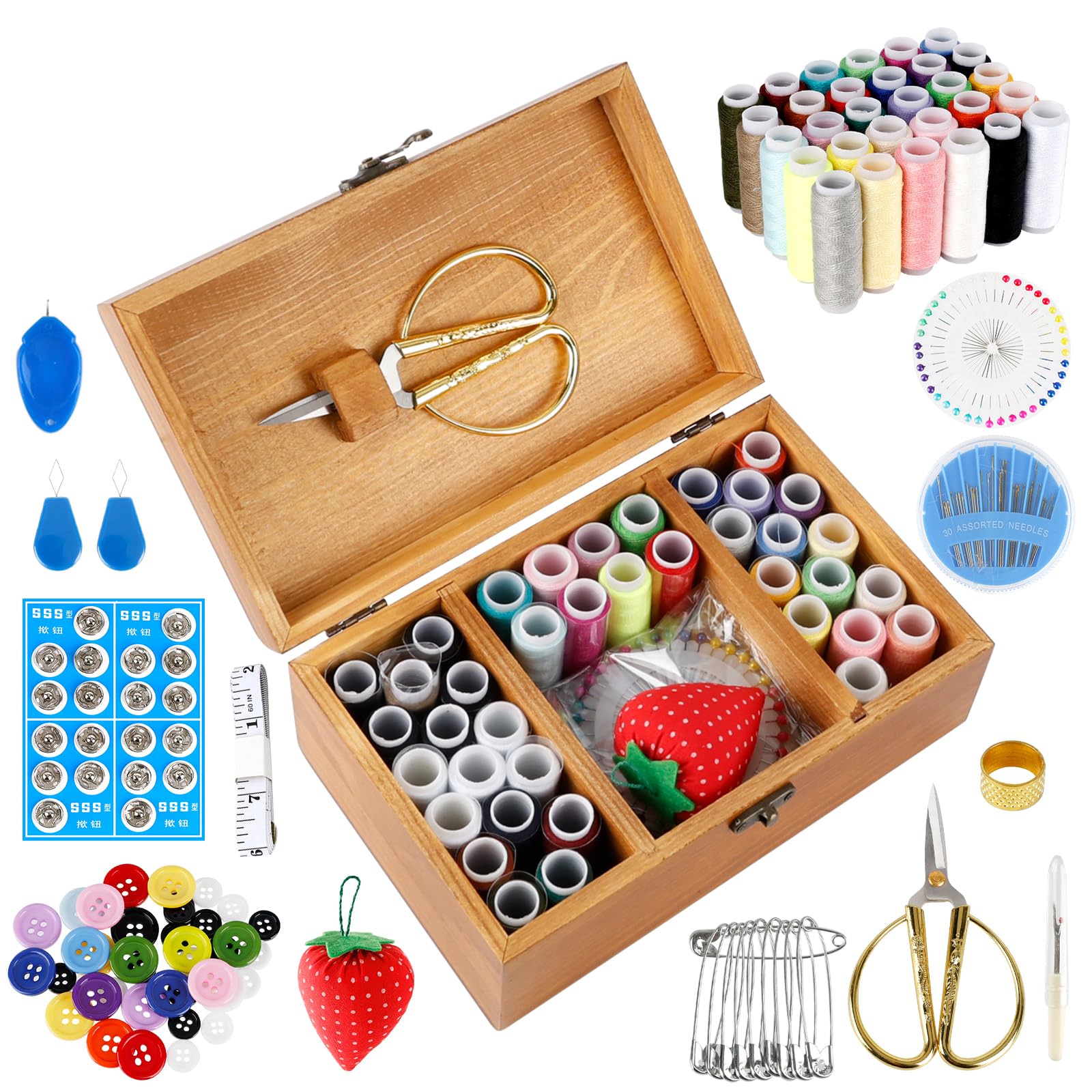 jabnow 186 pcs kit de couture complet