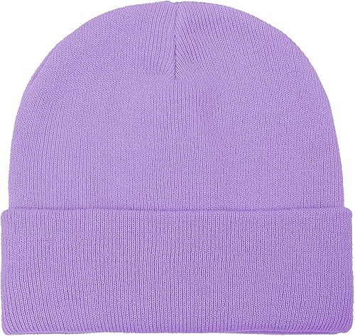 Miniatura 8 de UTTPLL Gorros de punto para bebé y niña gruesos suaves para niños y niñas