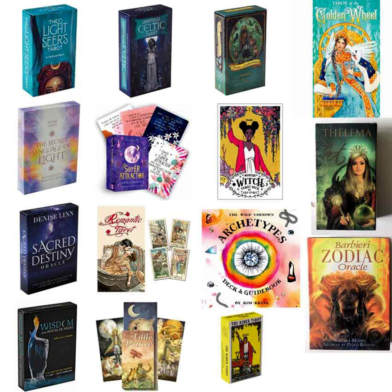 RHSMW Tarot Card, 78PCS / Set, Fate Forecast Card Set Game, Fate Account for The Family, Suitable for Family Holiday Gatherings