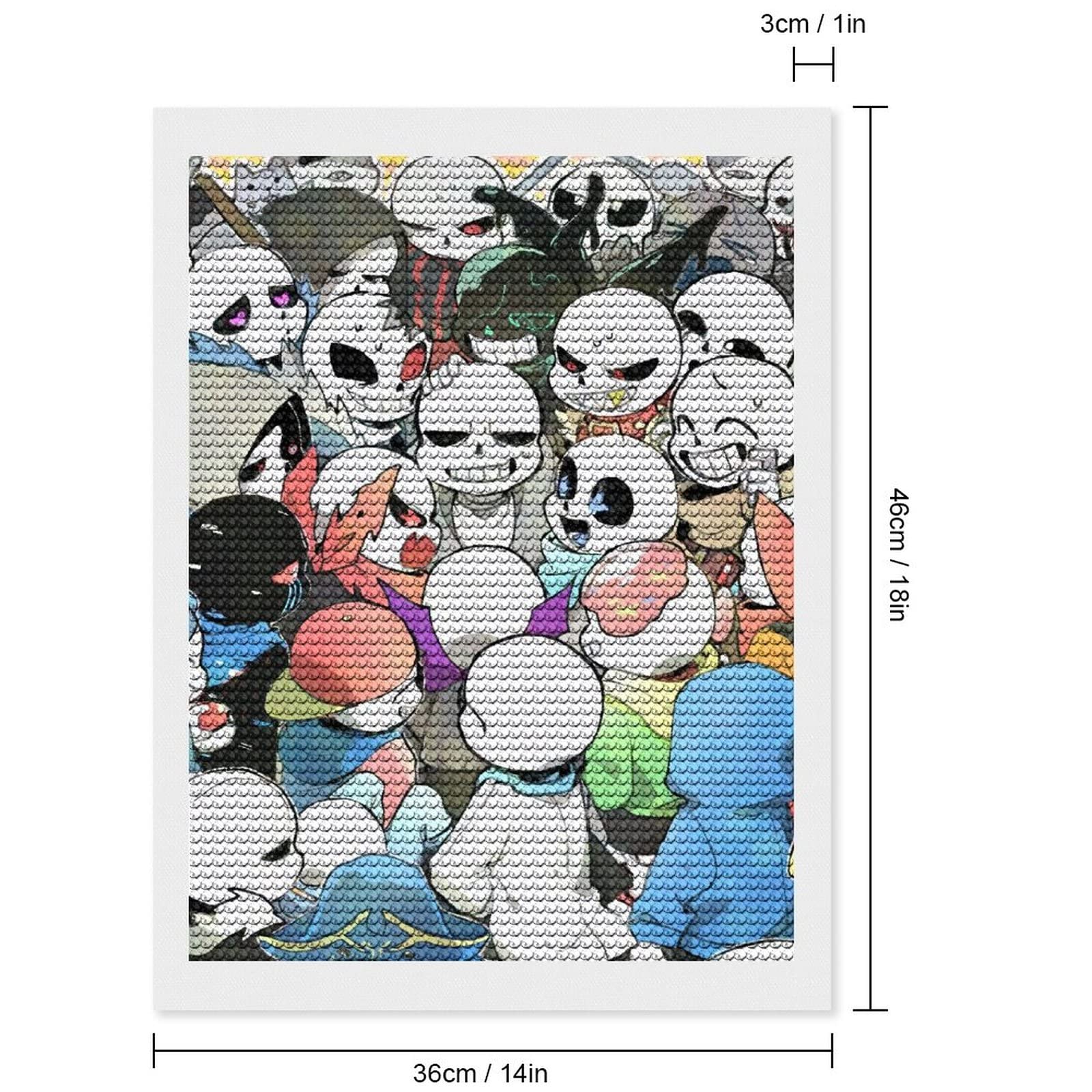 Amazon | ダイヤモンドアート アンダーテール サンズ キット