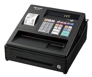 Amazon | シャープ 電子レジスタ 8部門 ブラック系 XE-A147-B