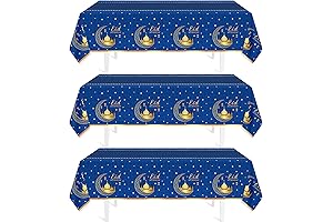 Disposable Ramadan Table Cloth Ramadan Mubarak Decoration Eid Mubarak Decorations
