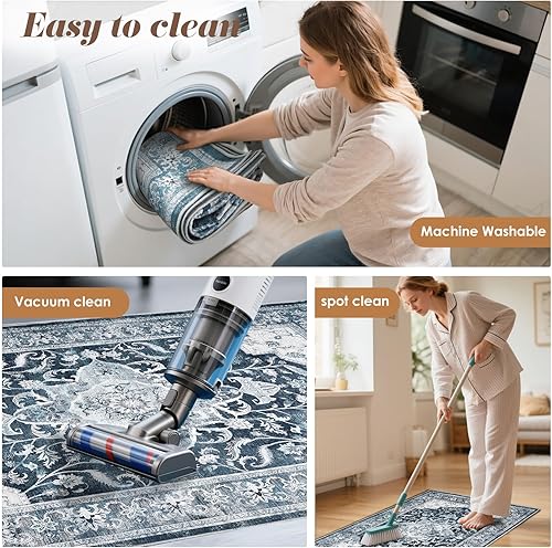 Miniatura 8 de Office Chair Mat Desk Chair Hardwood Mat, Easy Glide Office Rug Under Chair Mat for Home Gaming Rolling Chair Tile Floor,Large Floor Protector