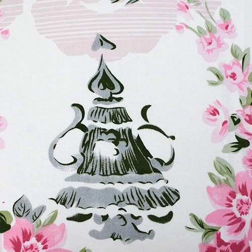 Miniatura 8 de FADFAY - Juego de funda de edredón con estampado floral, 3 piezas, para camas tamaño individual, matrimonial, Queen y King, Algodón, Rosa de verano,