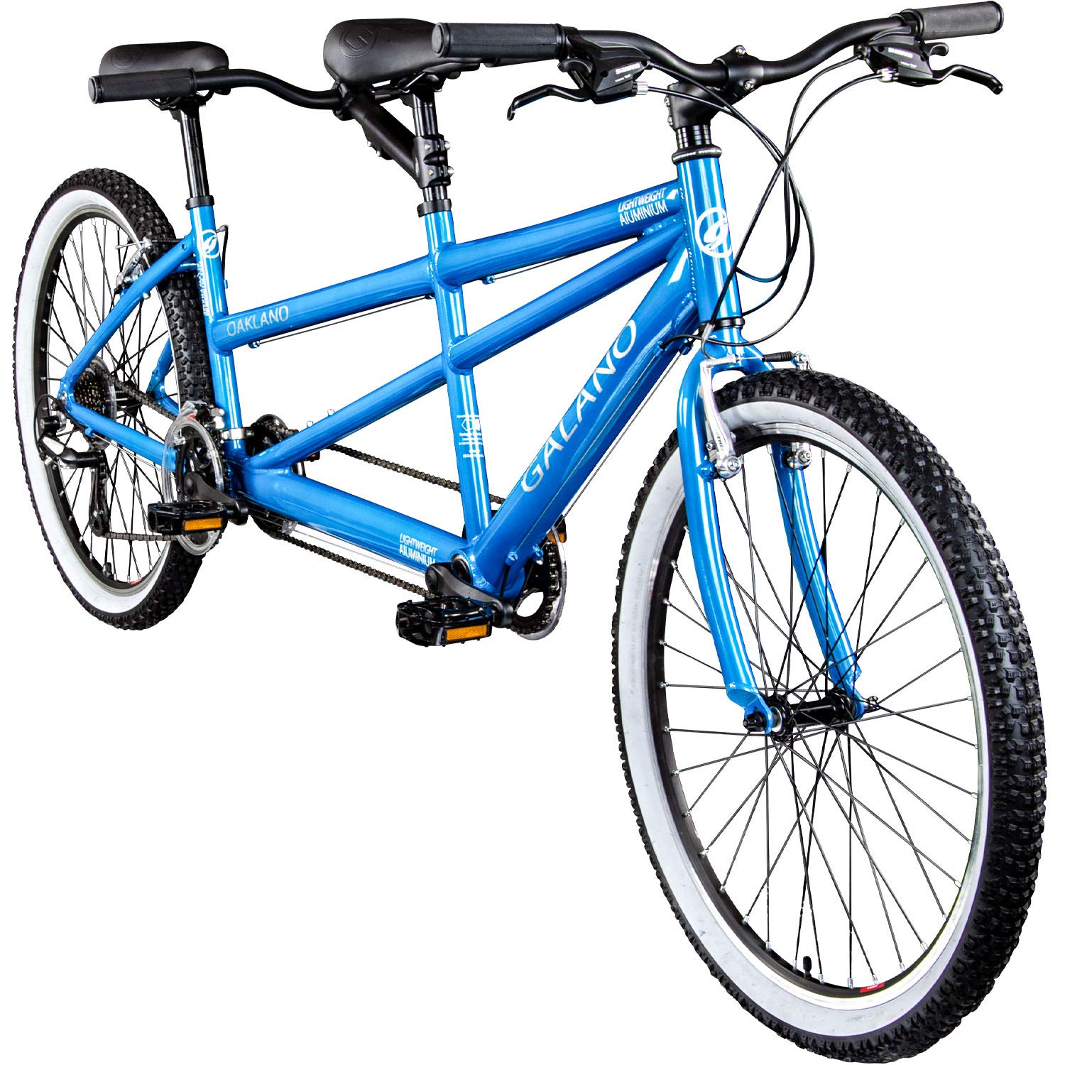 mountainbike 26 zoll rahmenhöhe 41 Galano Tandem Fahrrad Oakland 24 Gang MTB Hardtail Fahrrad (blau, 48/41 cm) Sport & Freizeit Style:Romer-Serie Olsen & Smith 126L enve