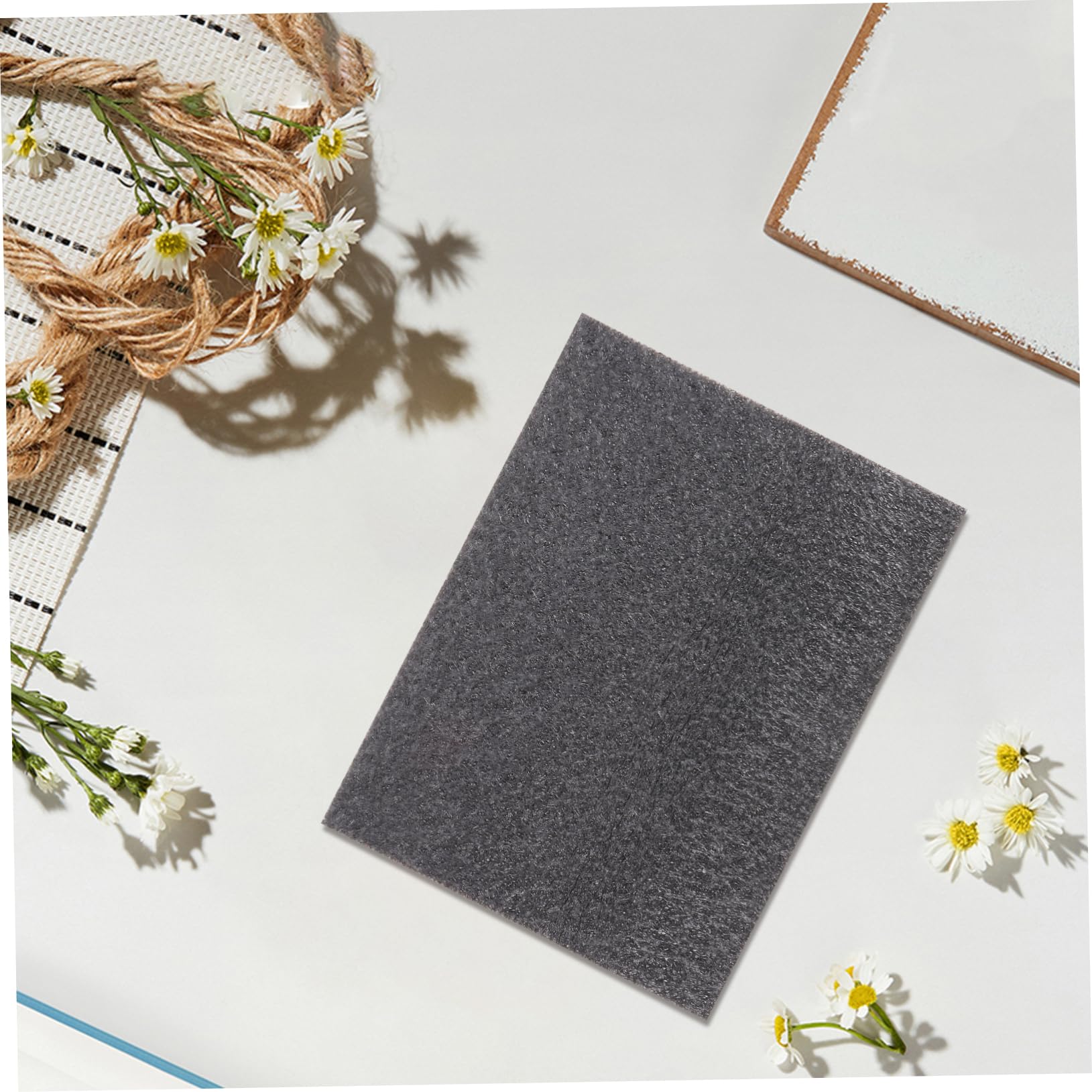 Veemoon 2pièces Mousse pour Loisirs Créatifs Découpe Facile Coton Perlé Inserts Emballage Coussinets Mousse Protection Douce pour Bricolage