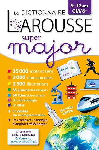 Larousse dictionnaire Super major 9/12 ans