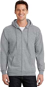 Port & Company Fleece Full-Zip Hooded Sweatshirt Athletic