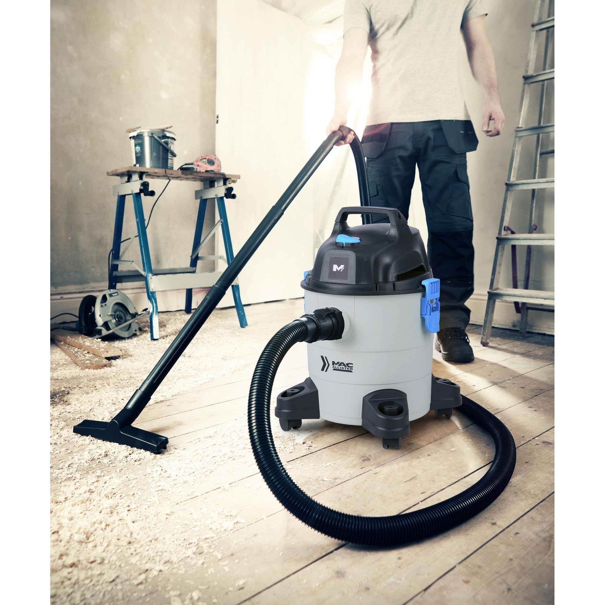 MAC ALLISTER Aspirateur Eau et poussières 1300W 16L