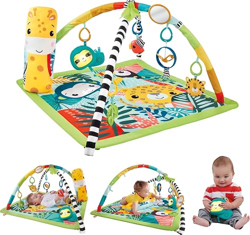 Fisher-Price 3-in-1 Rainforest Sensory Baby Gym