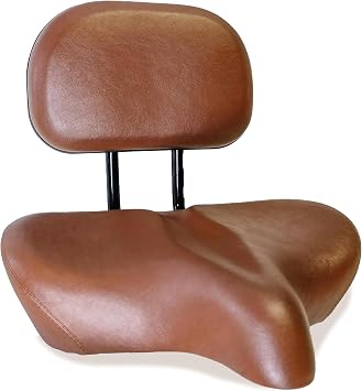 sixthreezero Bike Seat, Comfortable Bicycle Saddle Cushion Comfort Seat for Men and Women