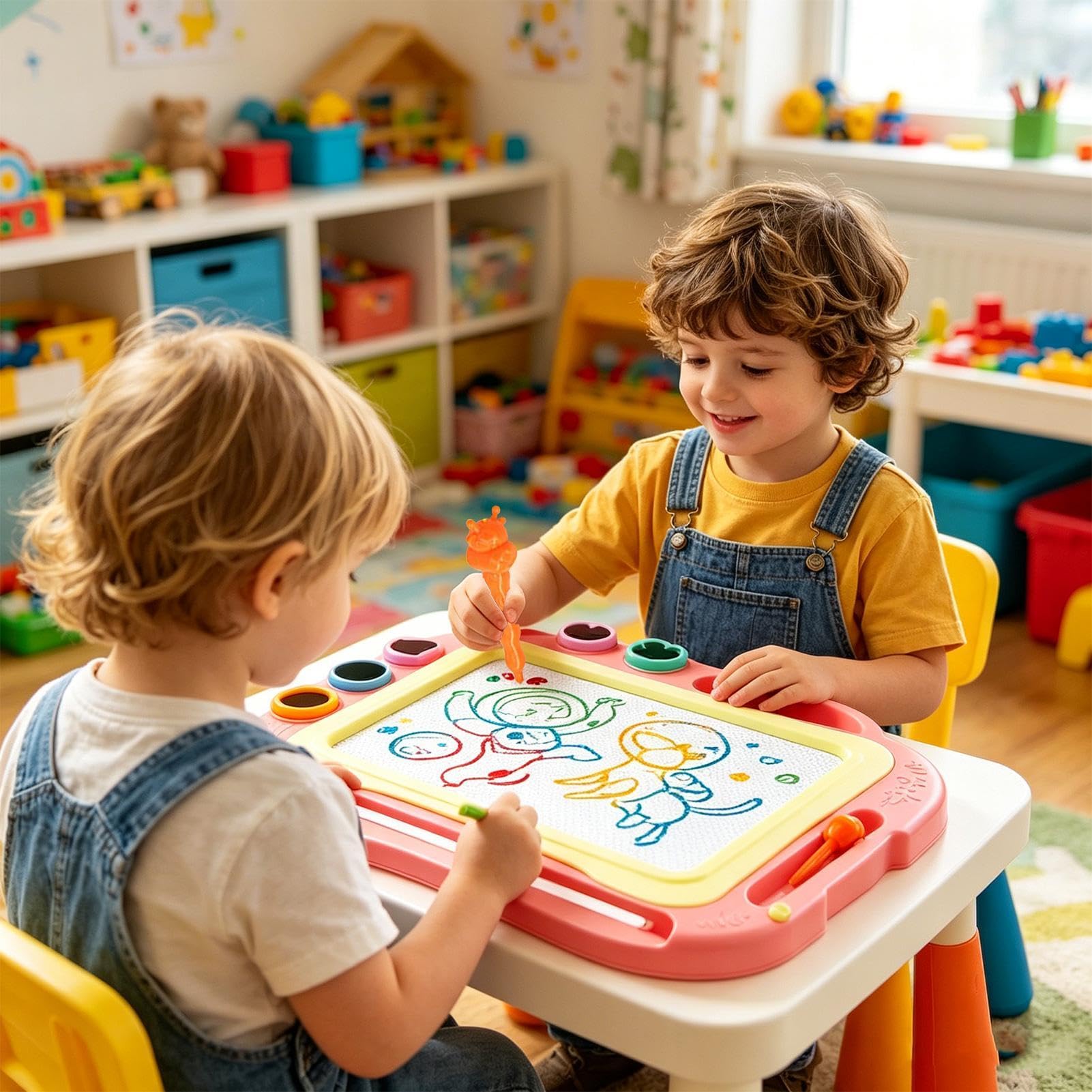 Lavagna Magnetica Da Disegno Giocattolo Per Bambini Sviluppo Di Abilità