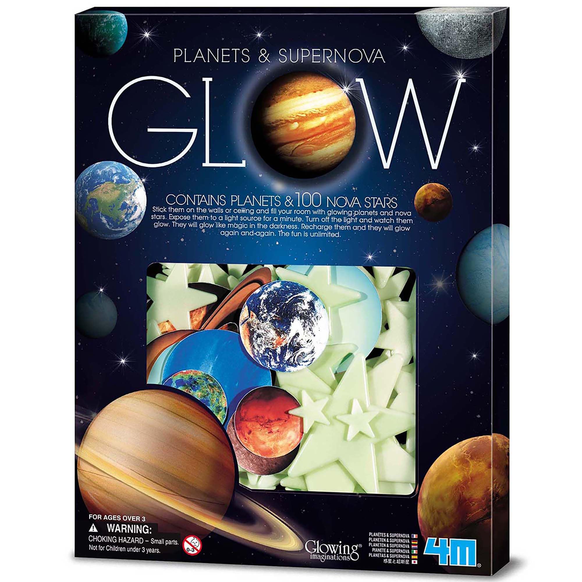 4M Glow in the Dark Planets and Supernova 100pcs