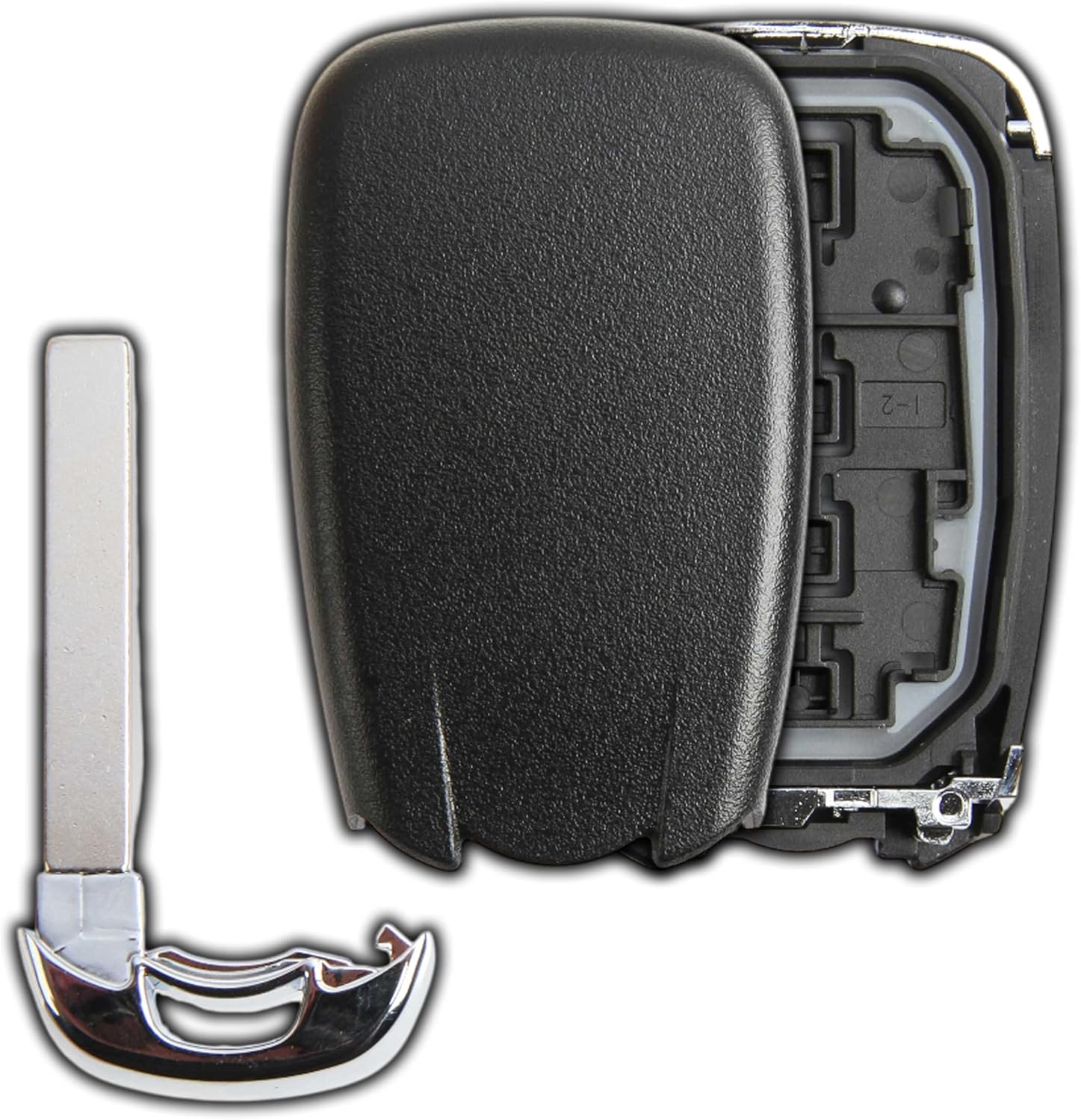 Keyless Option Remote Start 4btn Key Fob Shell Case for GMC Chevrolet (HYQ4EA)