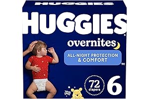 Huggies Size 6 Overnites Diaper: Ultimate Leak Protection and Overnight Comfort for Your Growing Baby