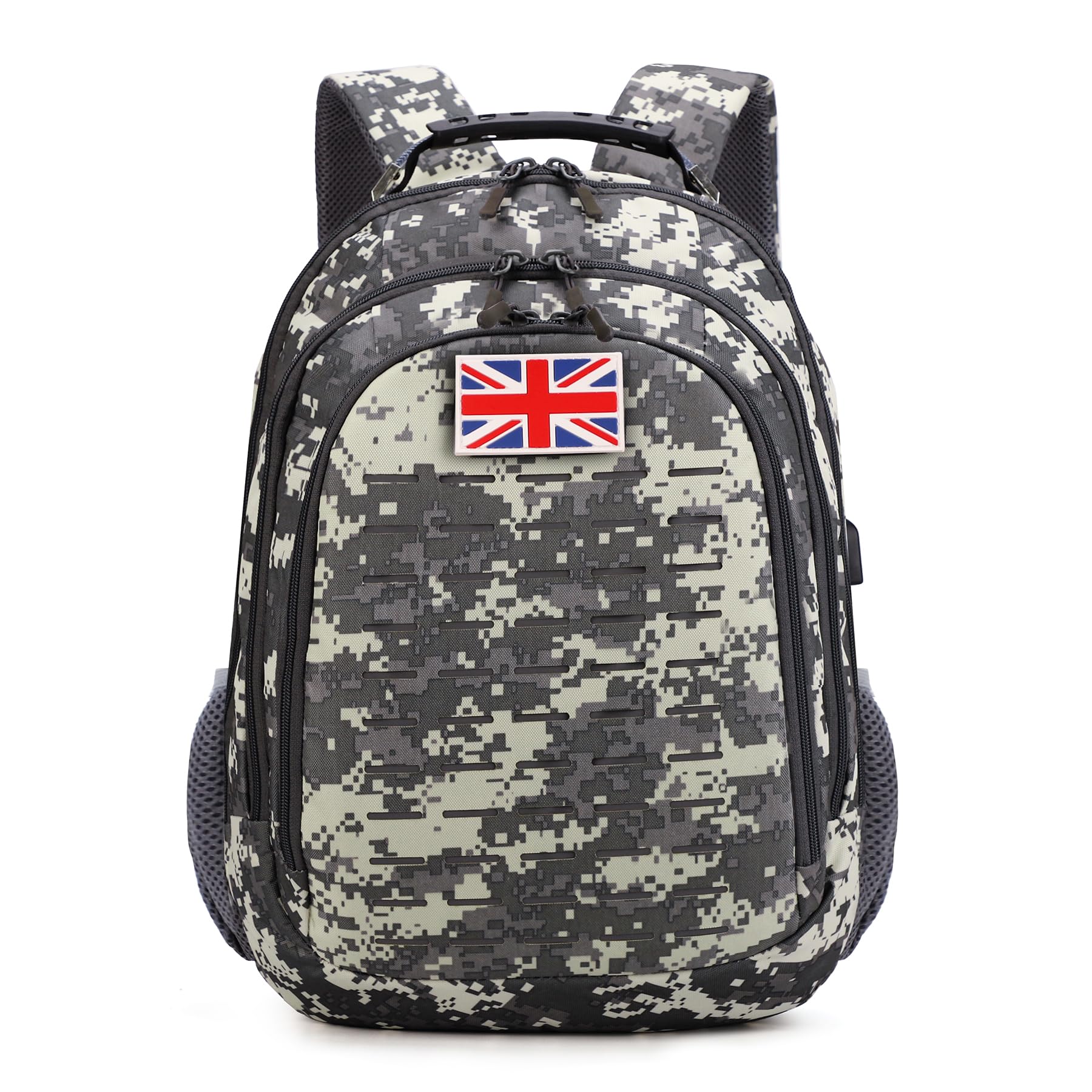 Houart 40L Tactical Military Rucksack Waterproof Backpack with USB Port