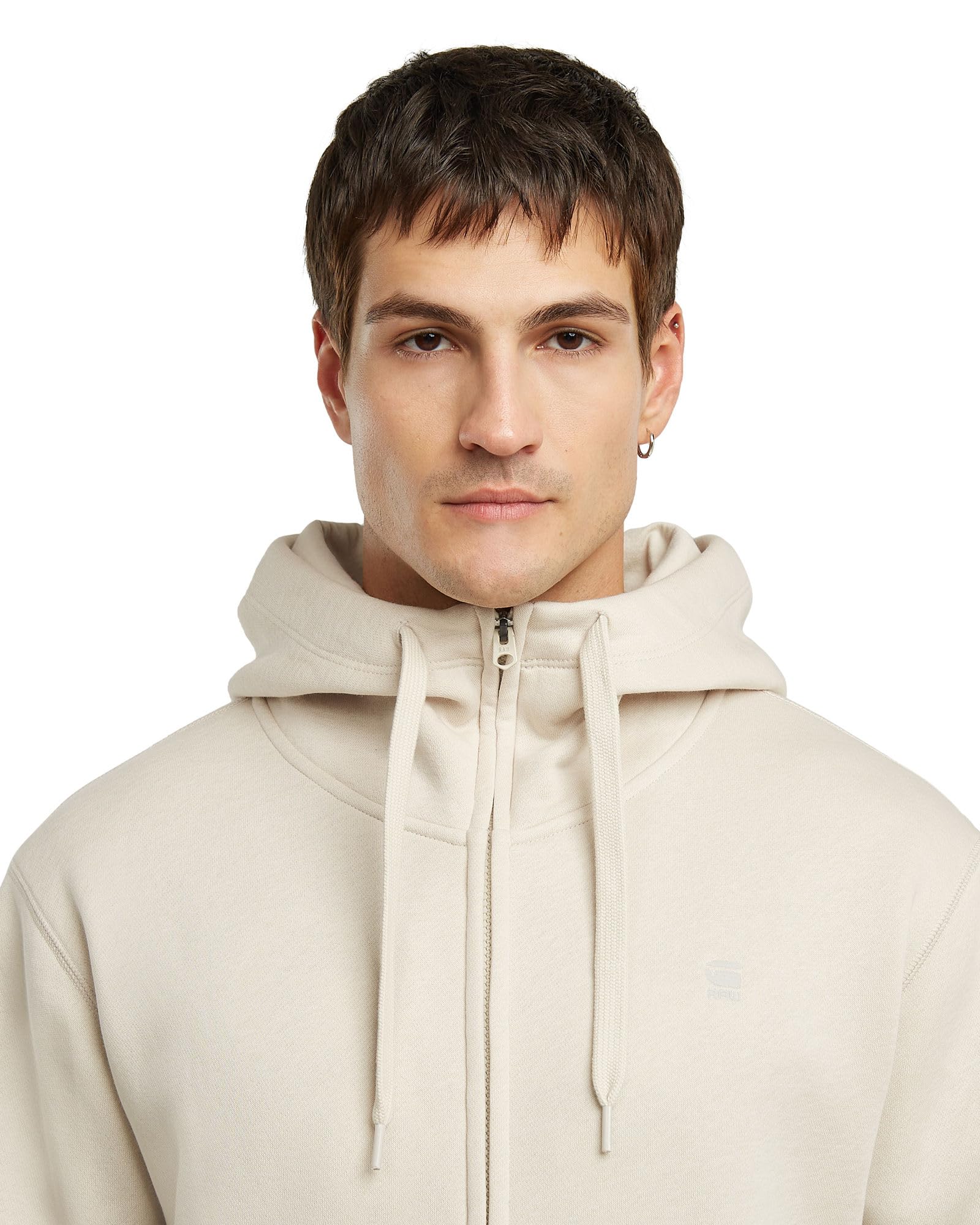 G-Star Kapuzensweatjacke Premium Basic Hooded Zip Sweater – Bild 3