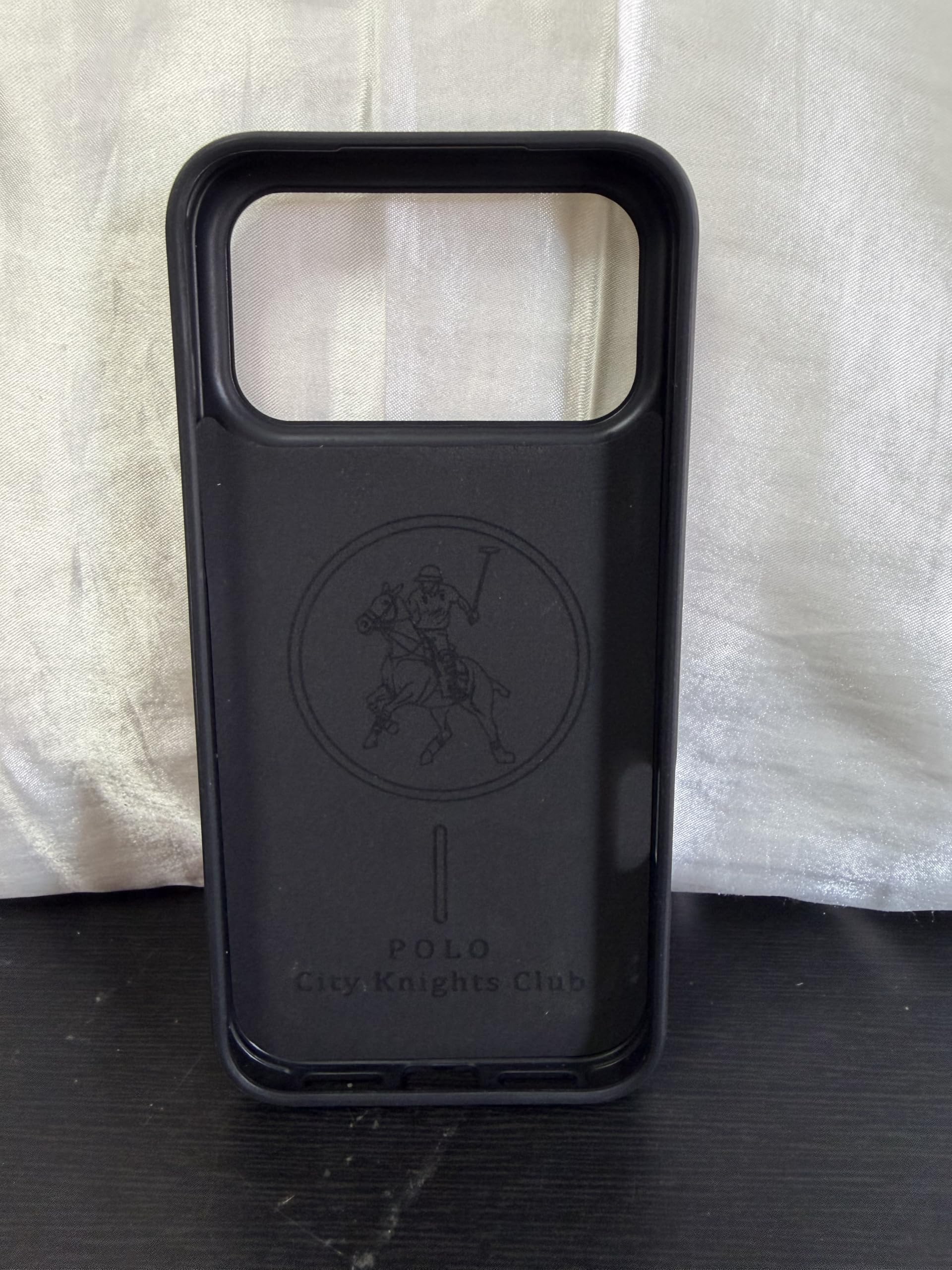 City Knights Club Smart Case for iPhone 17 Pro Max, Black, Camo