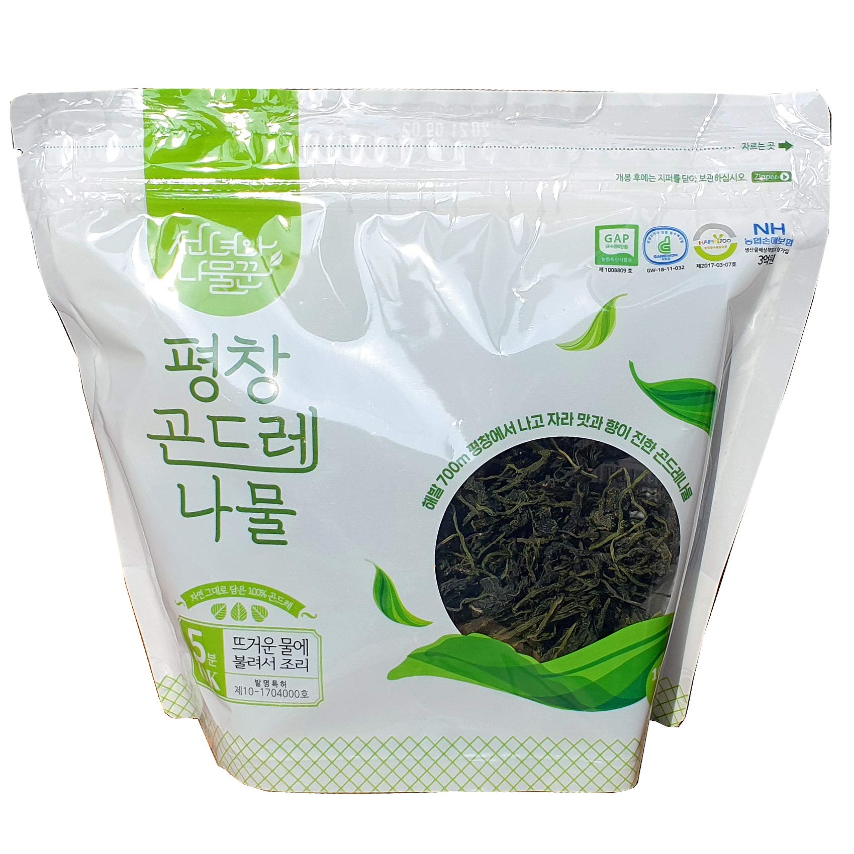 Buy Pyeongchang Gondre Namul, Dried Vegetables for Bibimbap, Korean