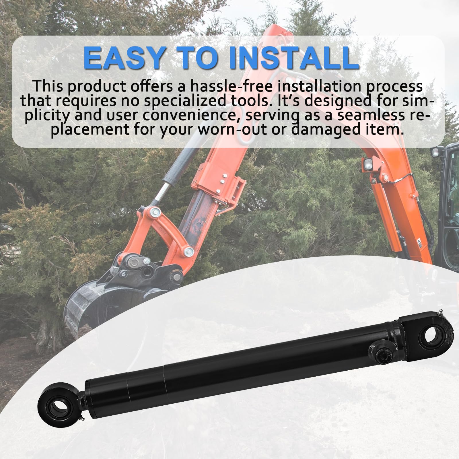 Amazon.com: 70091-00096 Thumb Cylinder Compatible with Kubota Mini