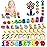 Safari Wooden Number Puzzle - 3 Year Old Girl Gifts, Educational Toys for 4 Year Old, Wooden Puzzles for Toddlers 3+, Learning for 3 Year Olds, Montessori Preschool Activities, Toddler Toys 3-5