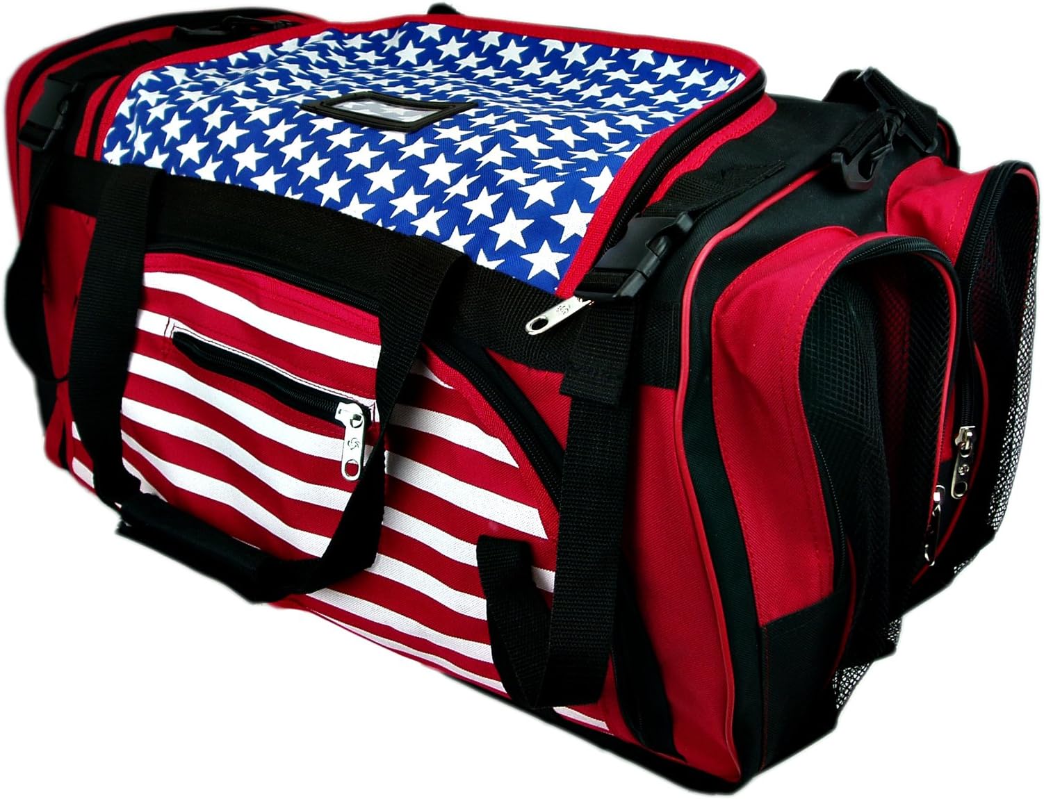 PROWIN1 US Flag Equipment Bag Taekwondo, Karate, Martial Arts Mesh Gear Bag MMA, Boxing, Travel Bag - 22"/24"/27" L