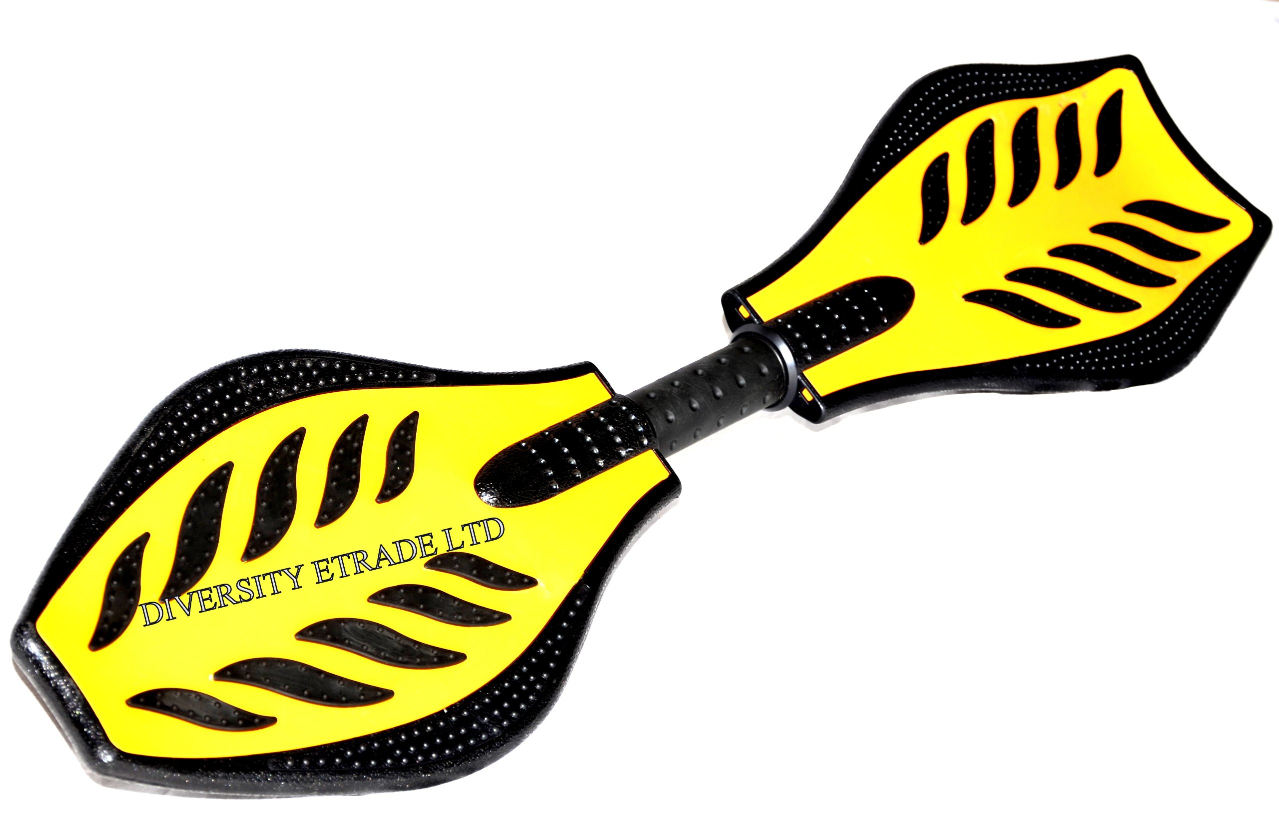 DiversitySport - Waveboard con ruote lampeggianti, per skateboard, Yellow