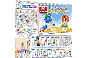 Dawnier Montessori Busy Book: Engage in an Educational Journey of Discovery