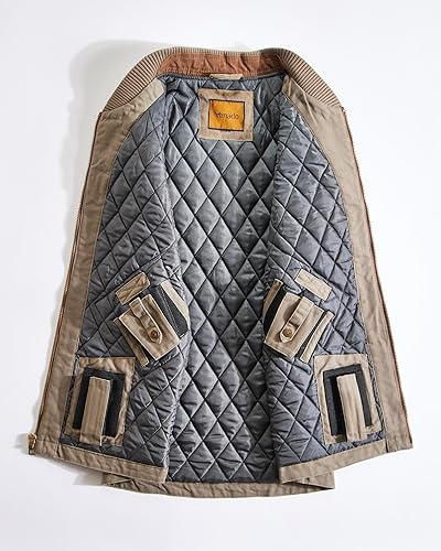 Miniatura 3 de Venado Chaleco de transporte oculto para hombre, lona resistente, bolsillos de transporte ocultos